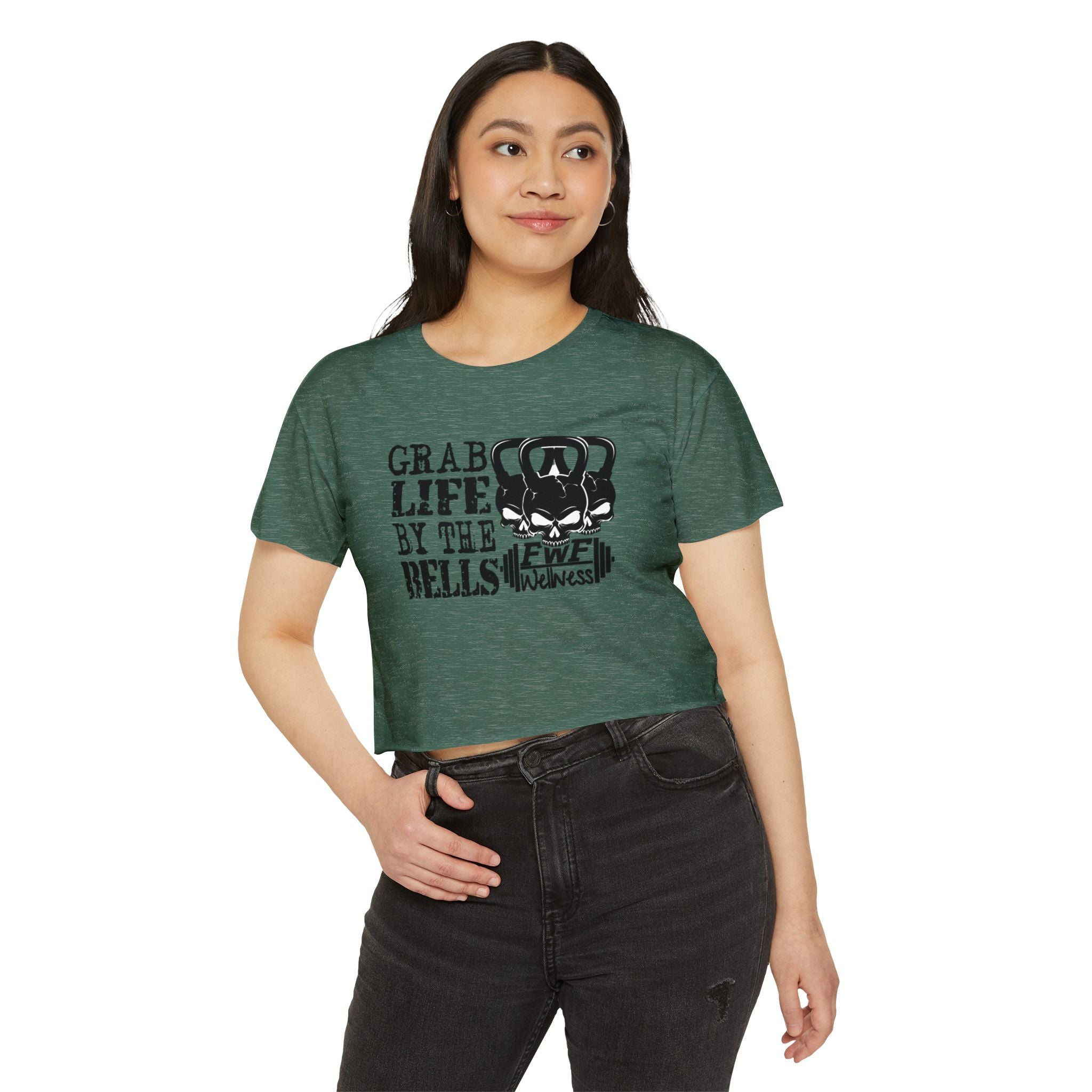 Grab life by the bells - Crop Top