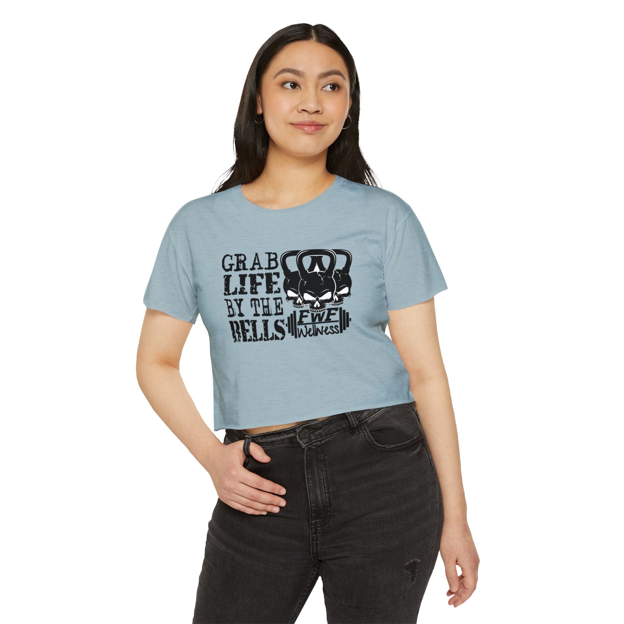 Grab life by the bells - Crop Top