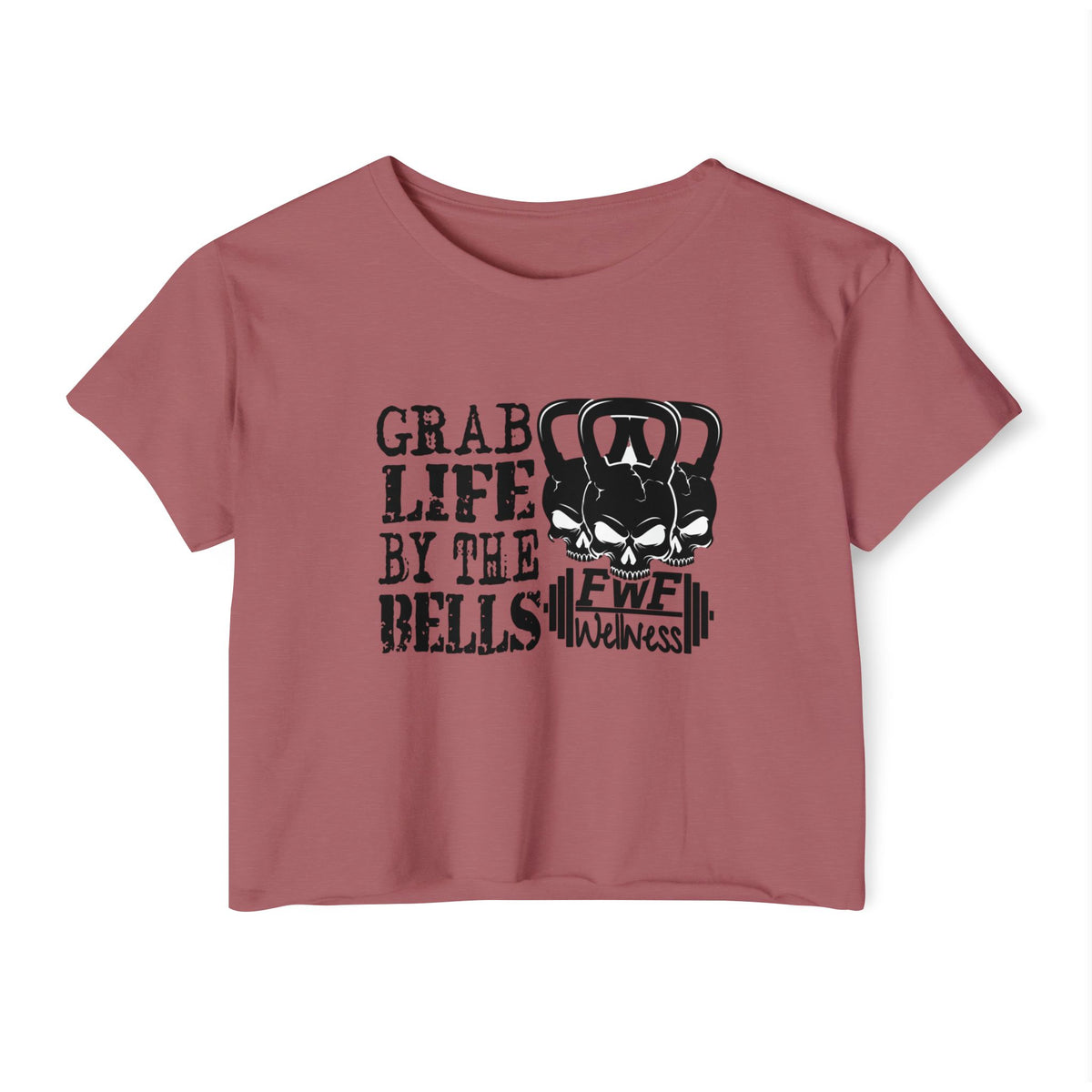 Grab life by the bells - Crop Top