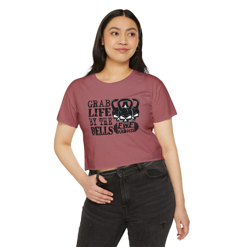 Grab life by the bells - Crop Top