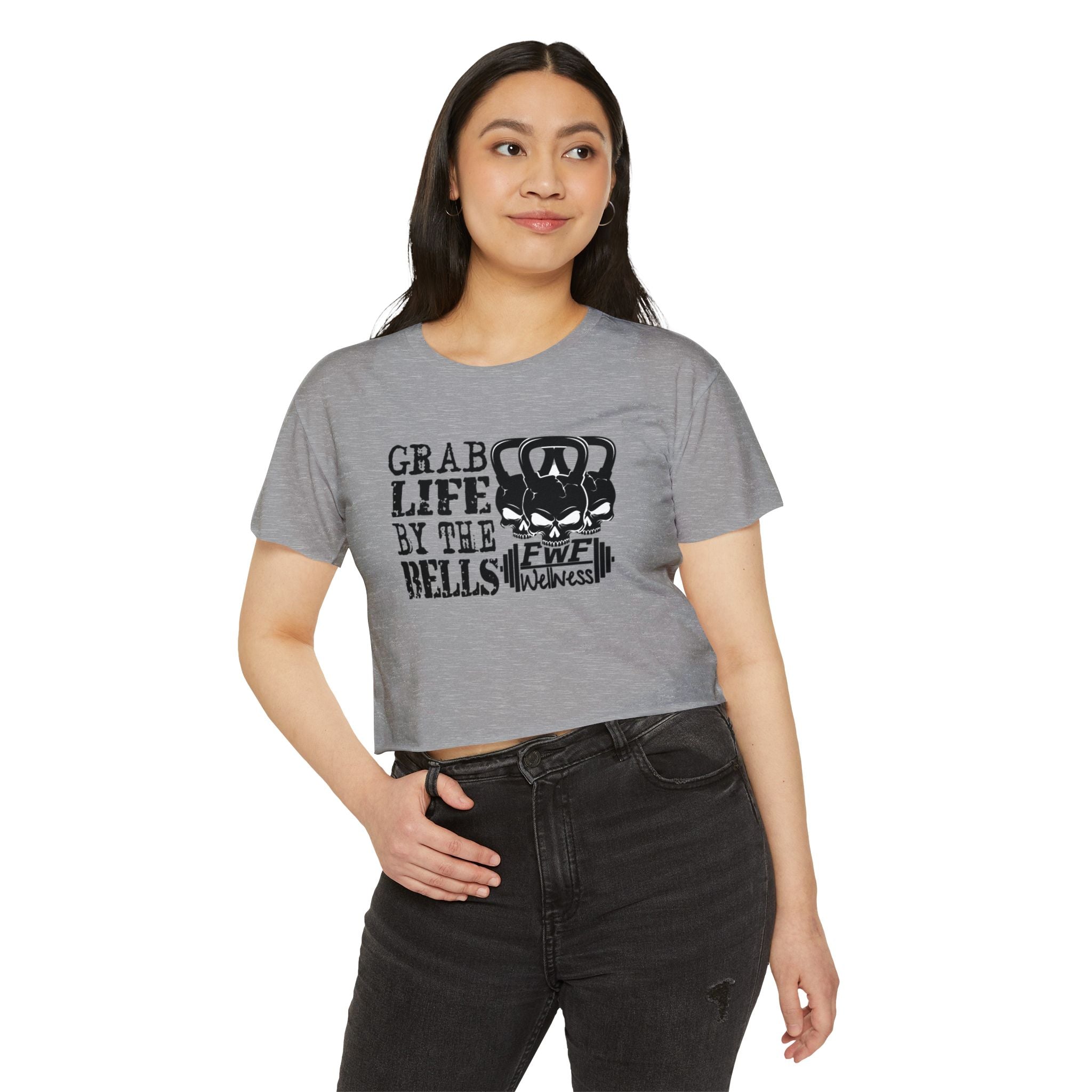 Grab life by the bells - Crop Top