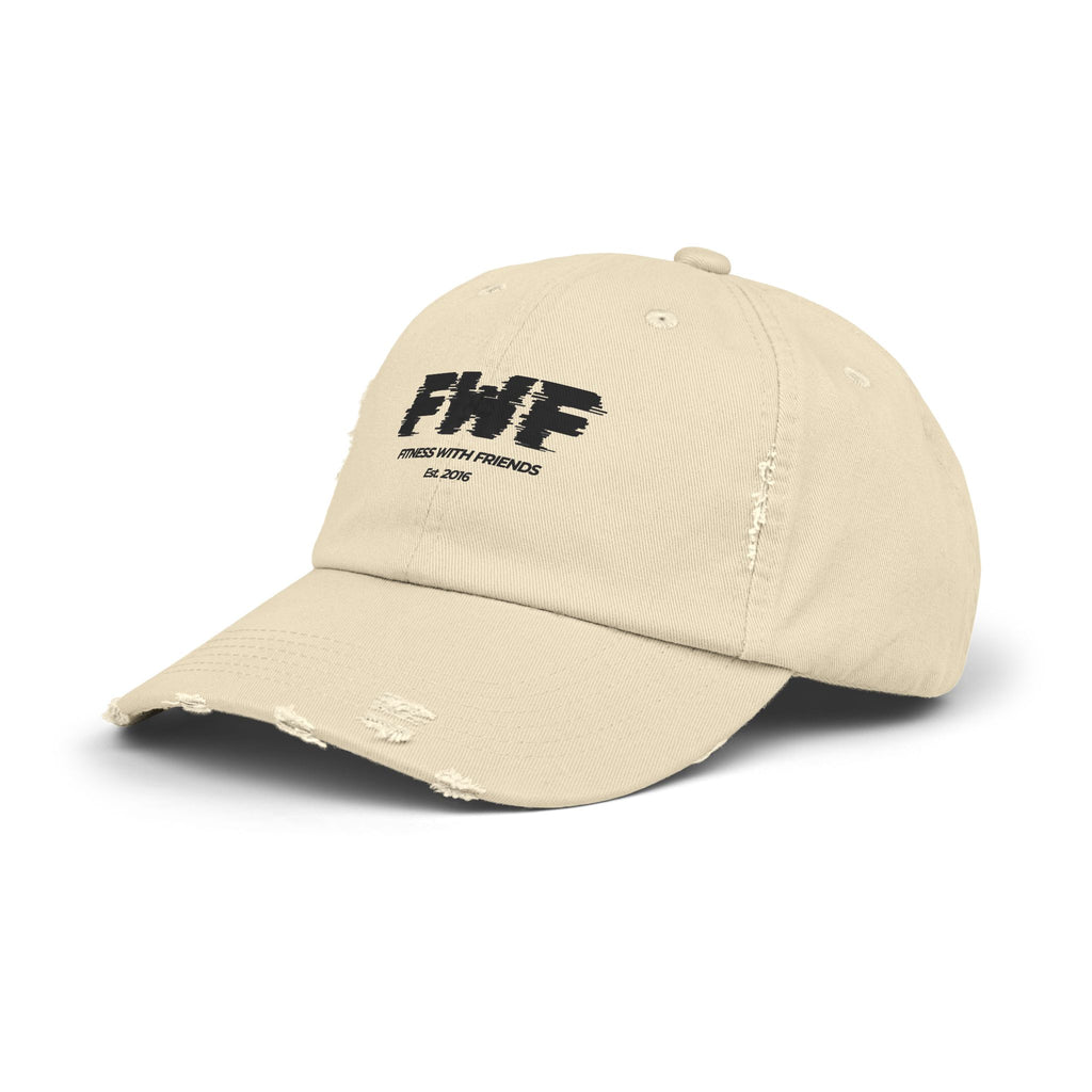 Distressed FWF Logo Cap — Vintage "Friends With Friends" Baseball Hat